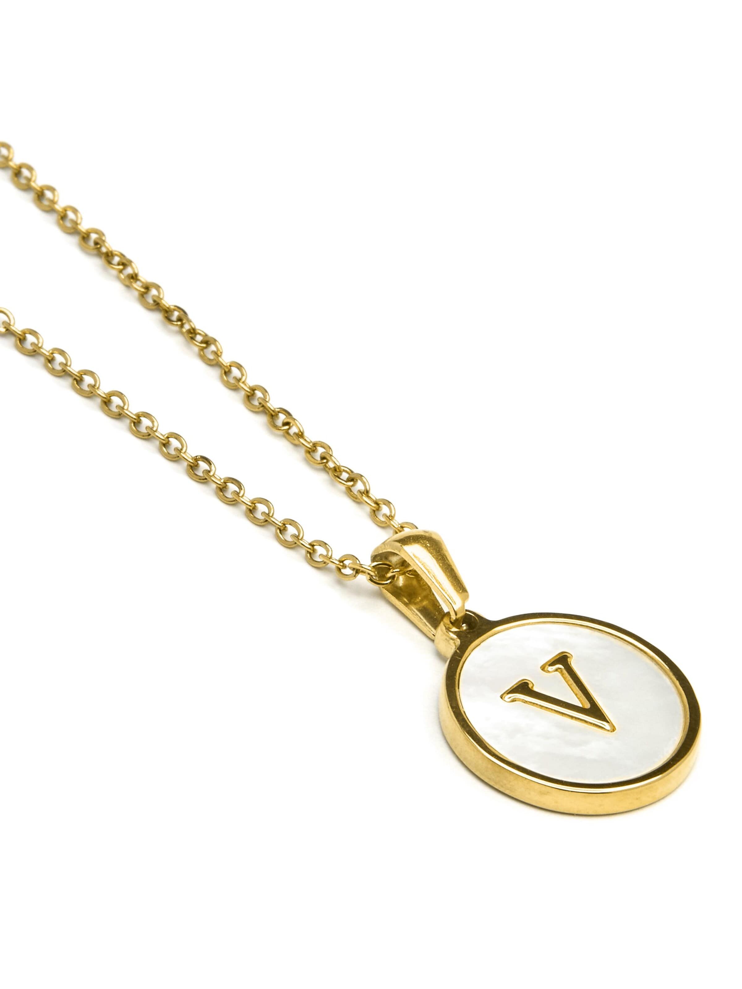 Luxenter Řetízek 'Alphabet' – bílá
