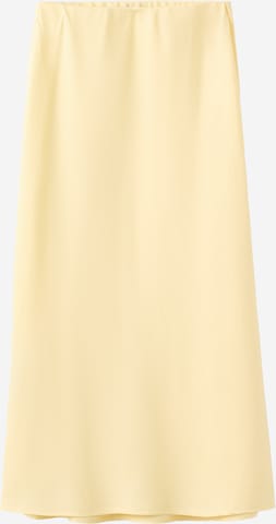 MANGO Spódnica 'LAGUNA' w kolorze żółty: przód