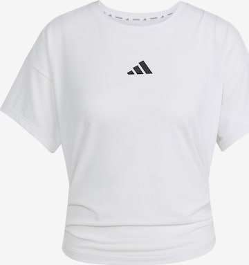 ADIDAS PERFORMANCE - Camisa funcionais 'Power' em branco: frente