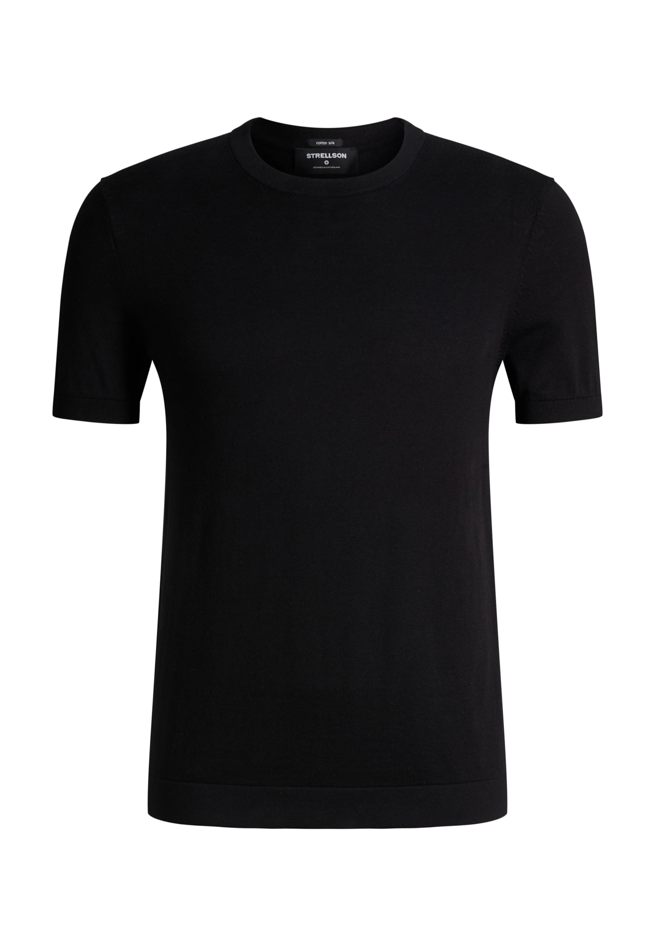 T-Shirt 'Robas' STRELLSON en noir : devant