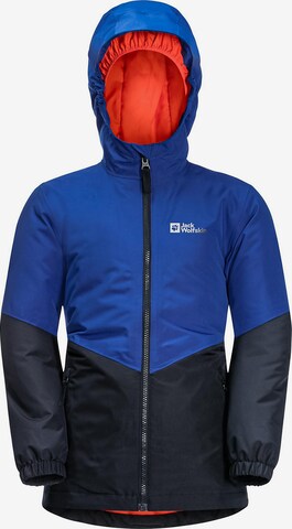 JACK WOLFSKIN Winterjas 'TRIOS' in Blauw