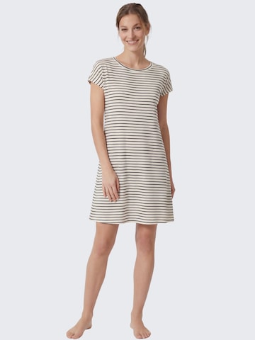 Chemise de nuit 'Clair 95cm' Myjama en blanc : devant