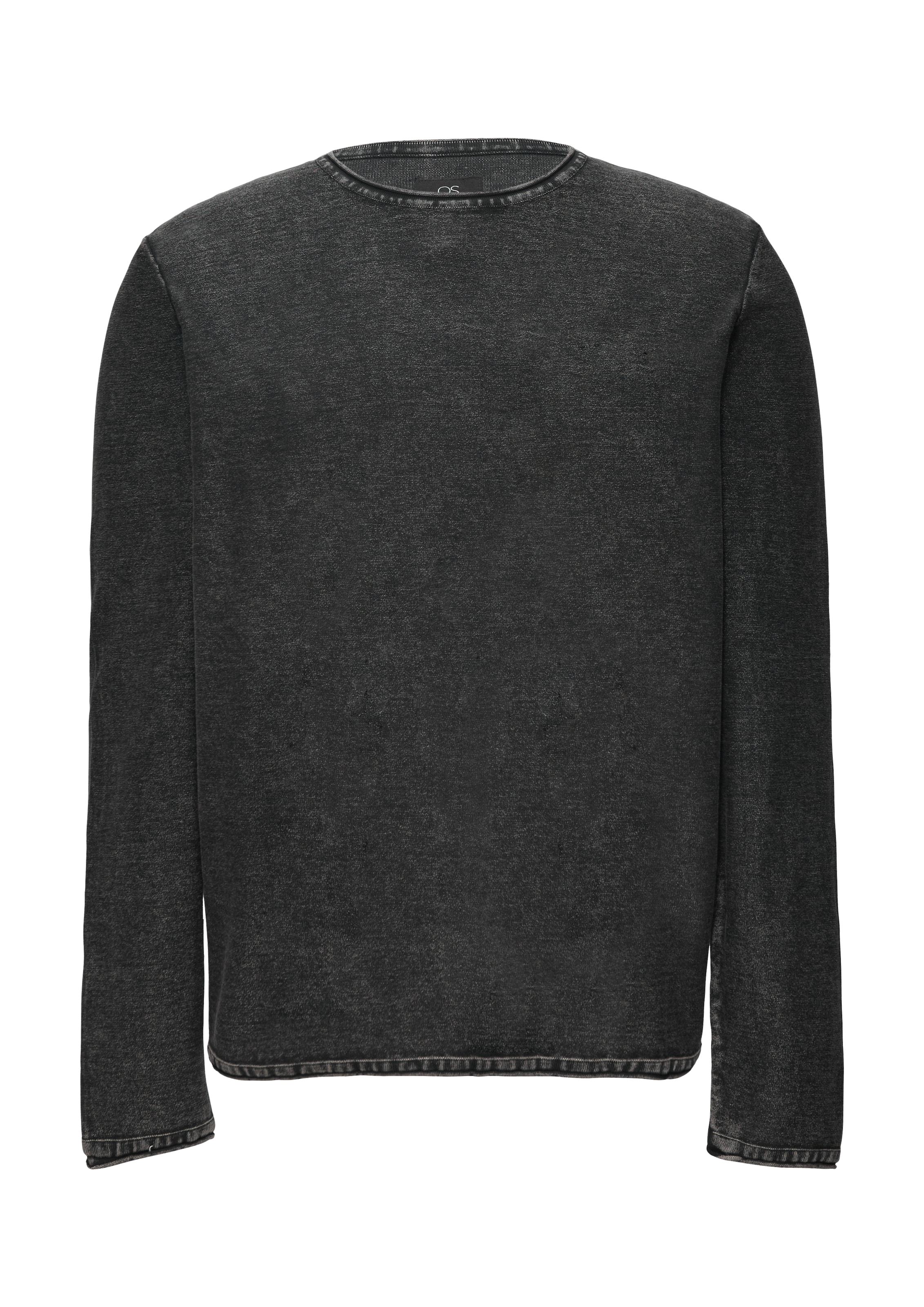 QS Trui in Zwart: voorkant