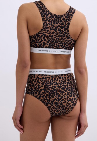 Bustino Reggiseno 'Rika' di OH APRIL in marrone