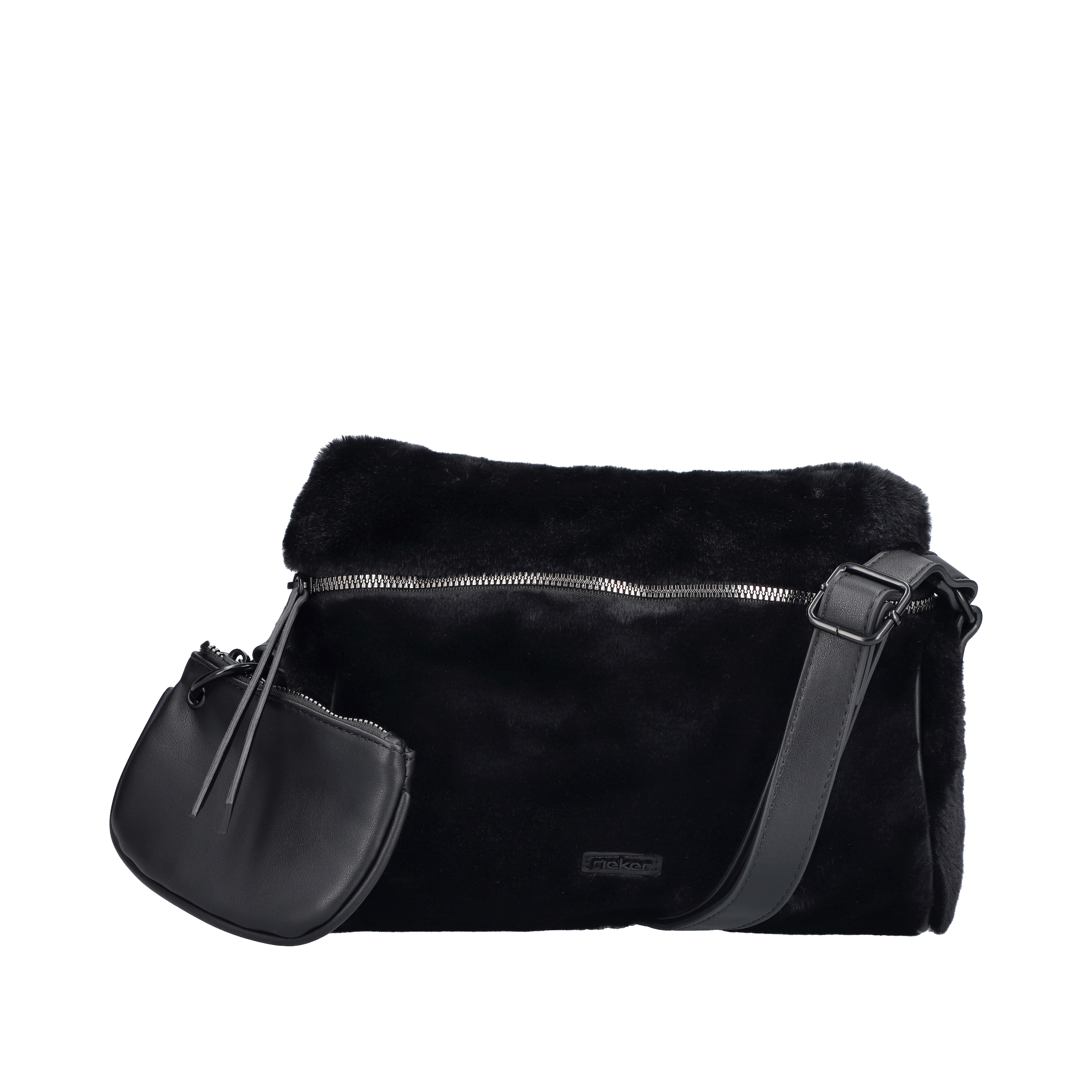 Rieker Crossbody Bag ' H1027 ' in Black: front