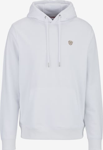 Sweat-shirt 'Matteo' 19V69 ITALIA en blanc : devant