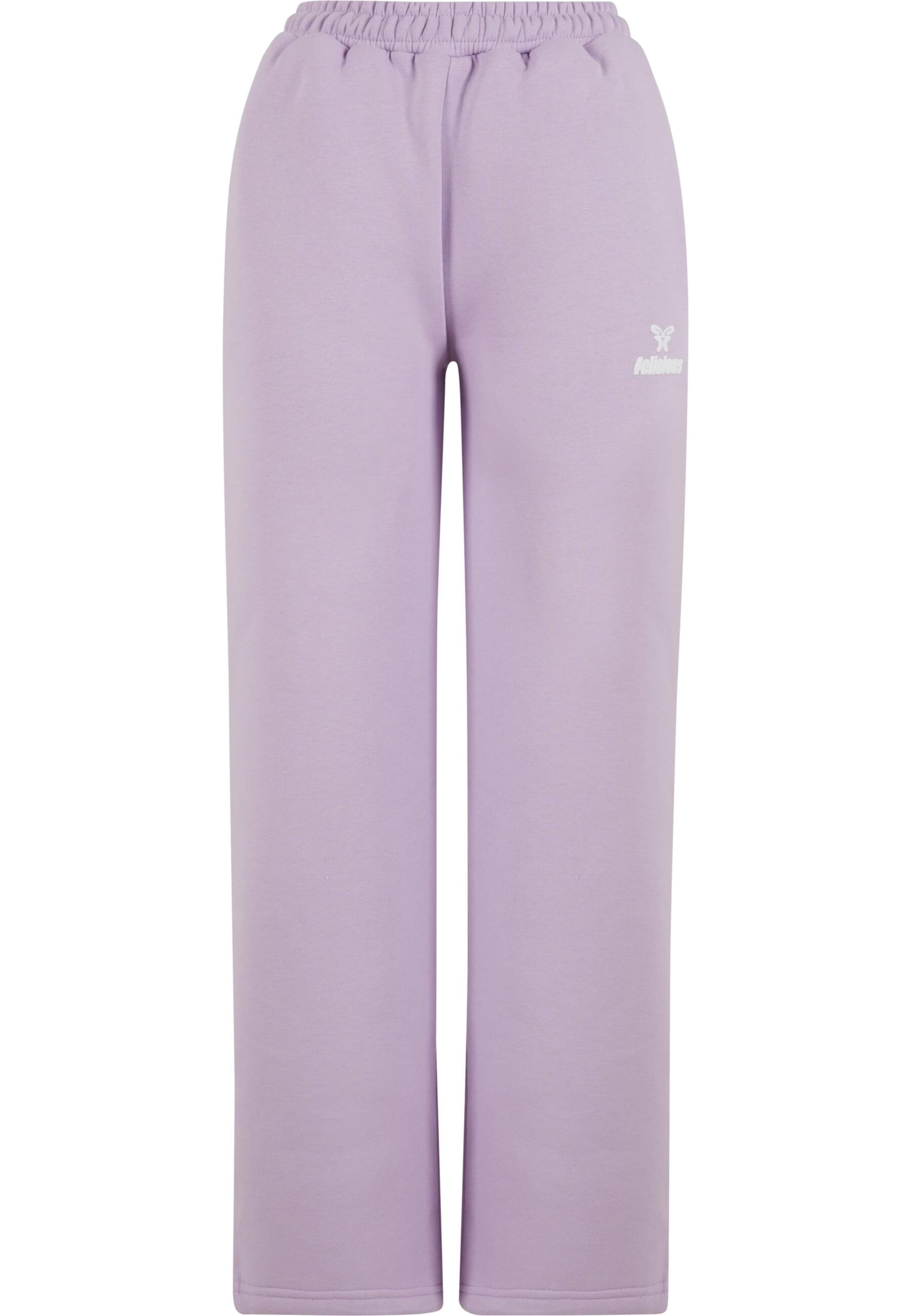 Felicious Loose fit Pants in Purple: front