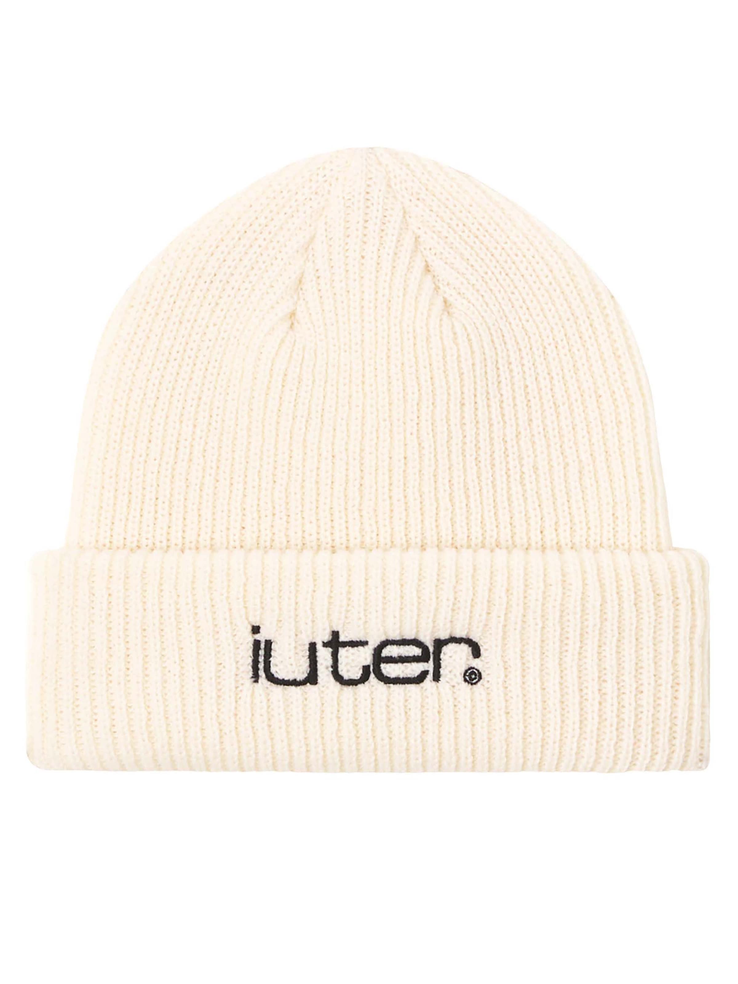 IUTER Muts 'Scream' in Wit: voorkant