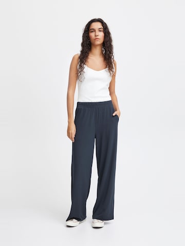 ICHI - Loosefit Pantalón ' LIMA ' en azul