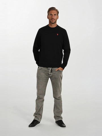U.S. POLO ASSN. Sweatshirt in Black