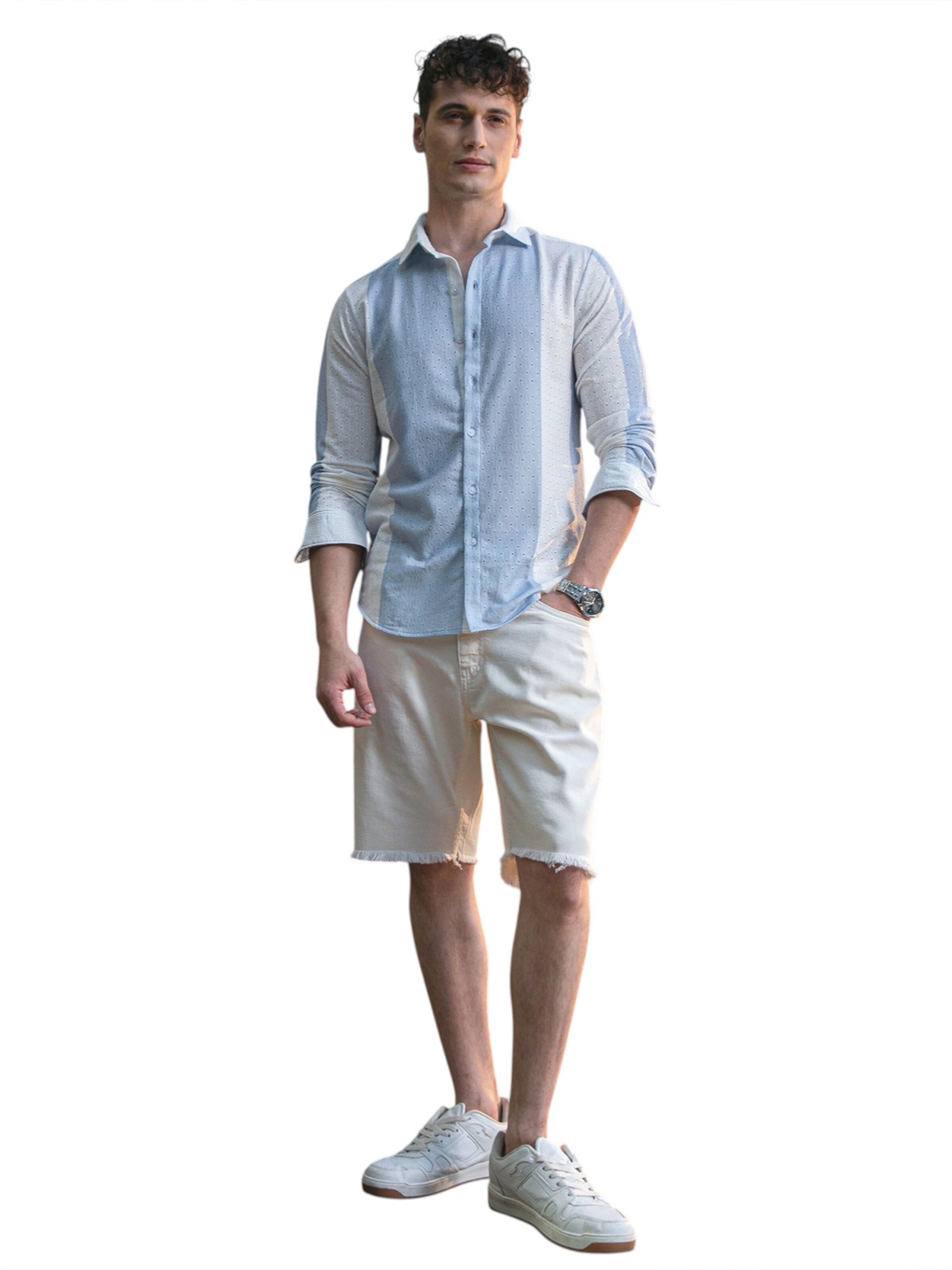 Regular fit Camicia 'Lorelai' di Campus Sutra in blu