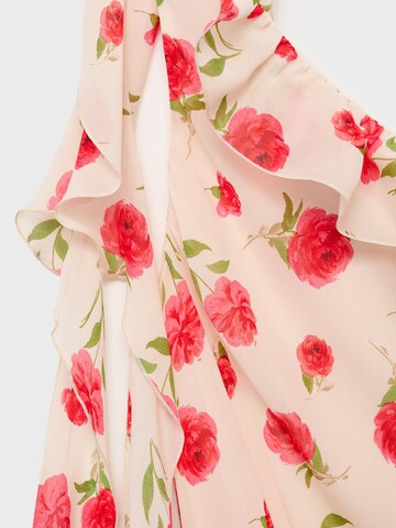 MANGO Kjole 'ROSE' i pink