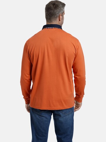 Charles Colby Shirt 'Earl Cathal' in Orange