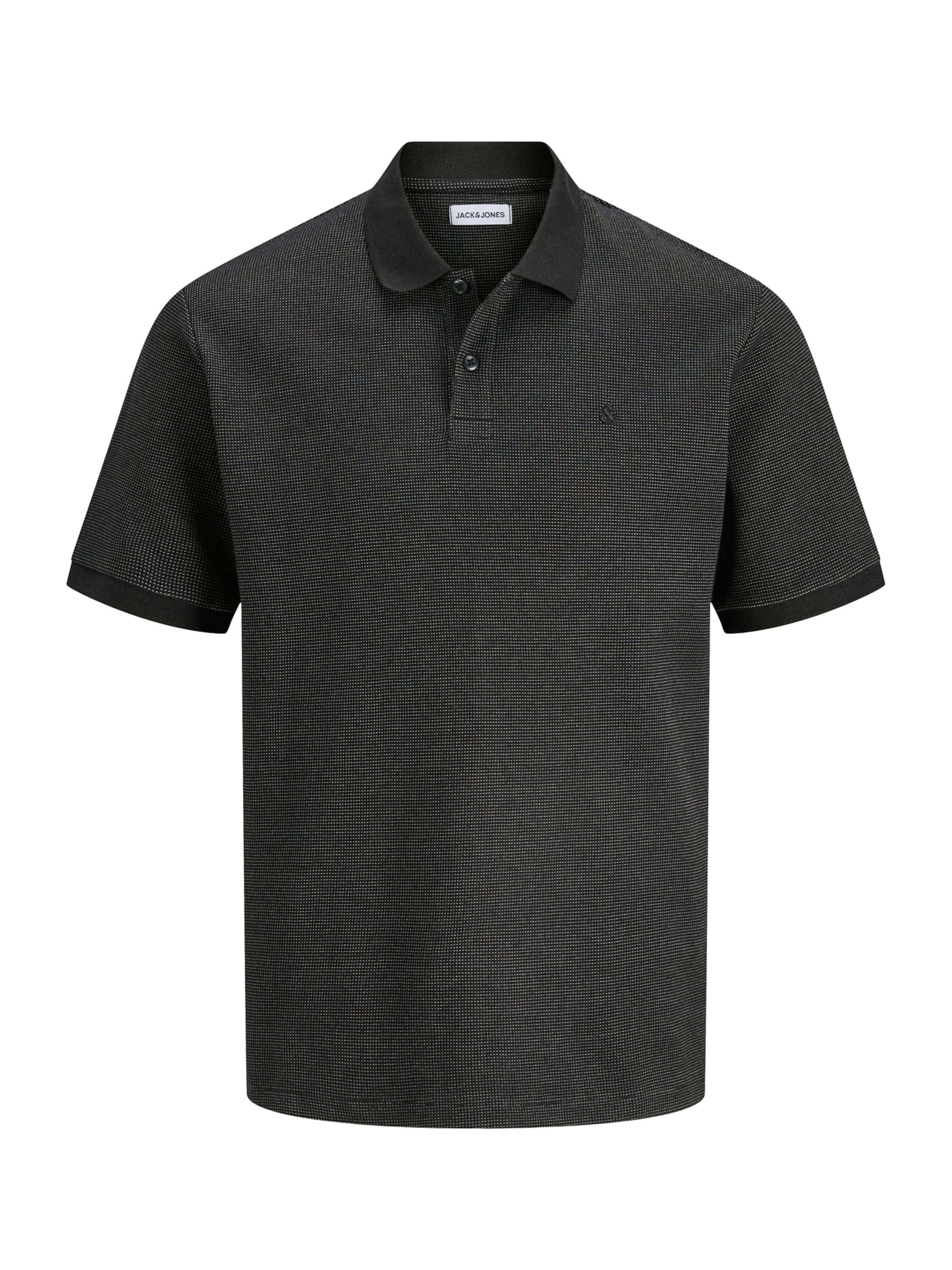 JACK & JONES Tričko 'JJEAUSTIN' - Čierna: predná strana