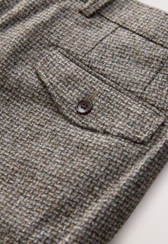 Regular Pantalon à plis 'Signature Moons' Next en beige