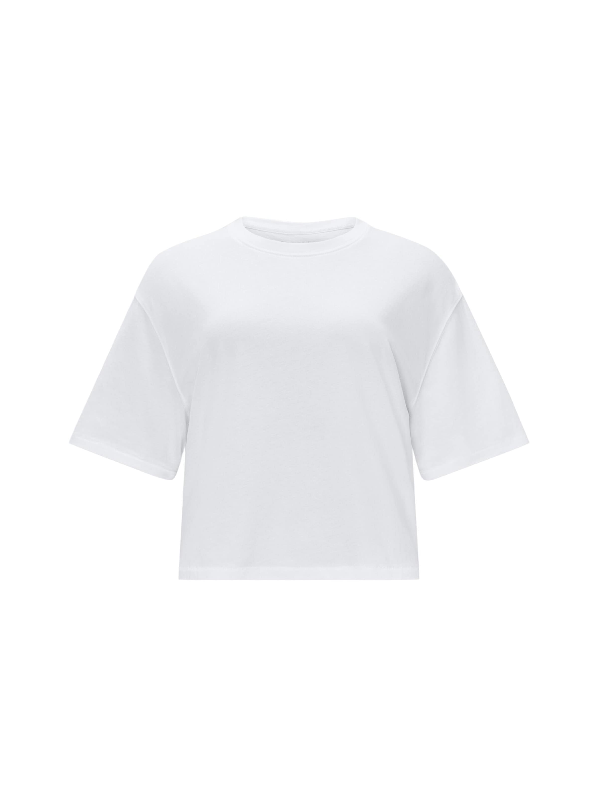 Fabletics T-Shirt in Weiß: Vorderseite