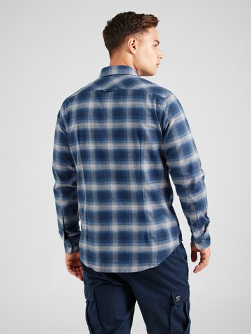 G-STAR Slim fit Button Up Shirt 'Bristum 2.0' in Blue