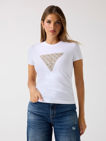 GUESS T-Shirt in Weiß: Vorderseite