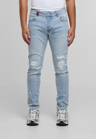 2Y Premium Regular Jeans 'Miguel' in Blauw