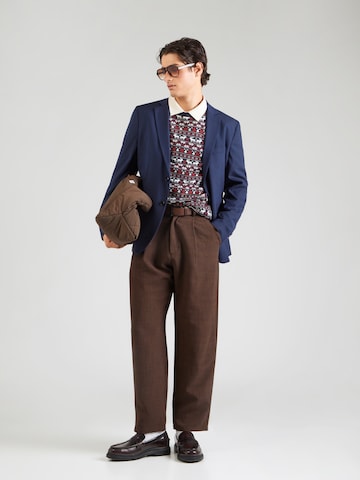 Lindbergh Svetr 'Christmas' – modrá