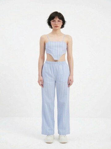 Loosefit Pantalon HOLLY LOLLY en bleu