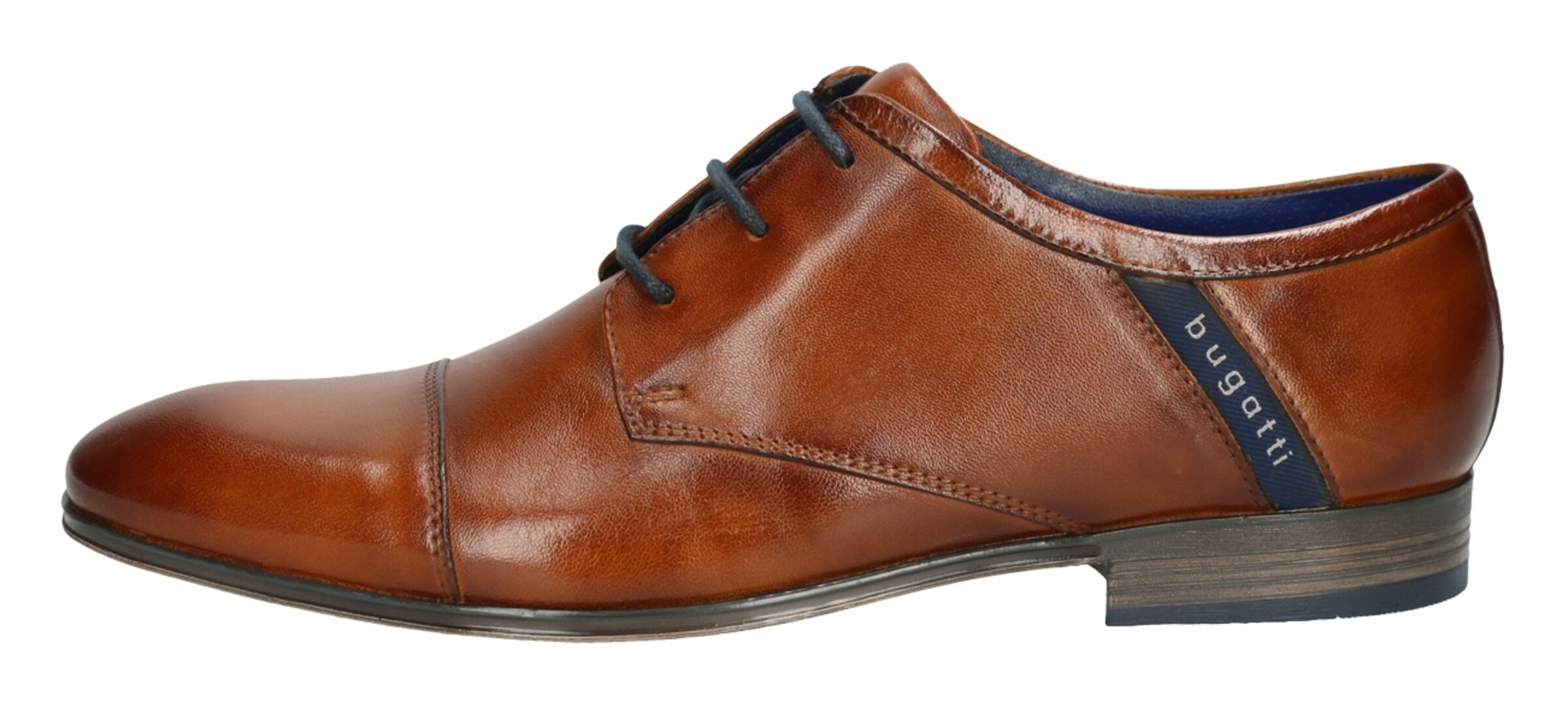 bugatti Lace-up shoe 'Matia' in Brown: front