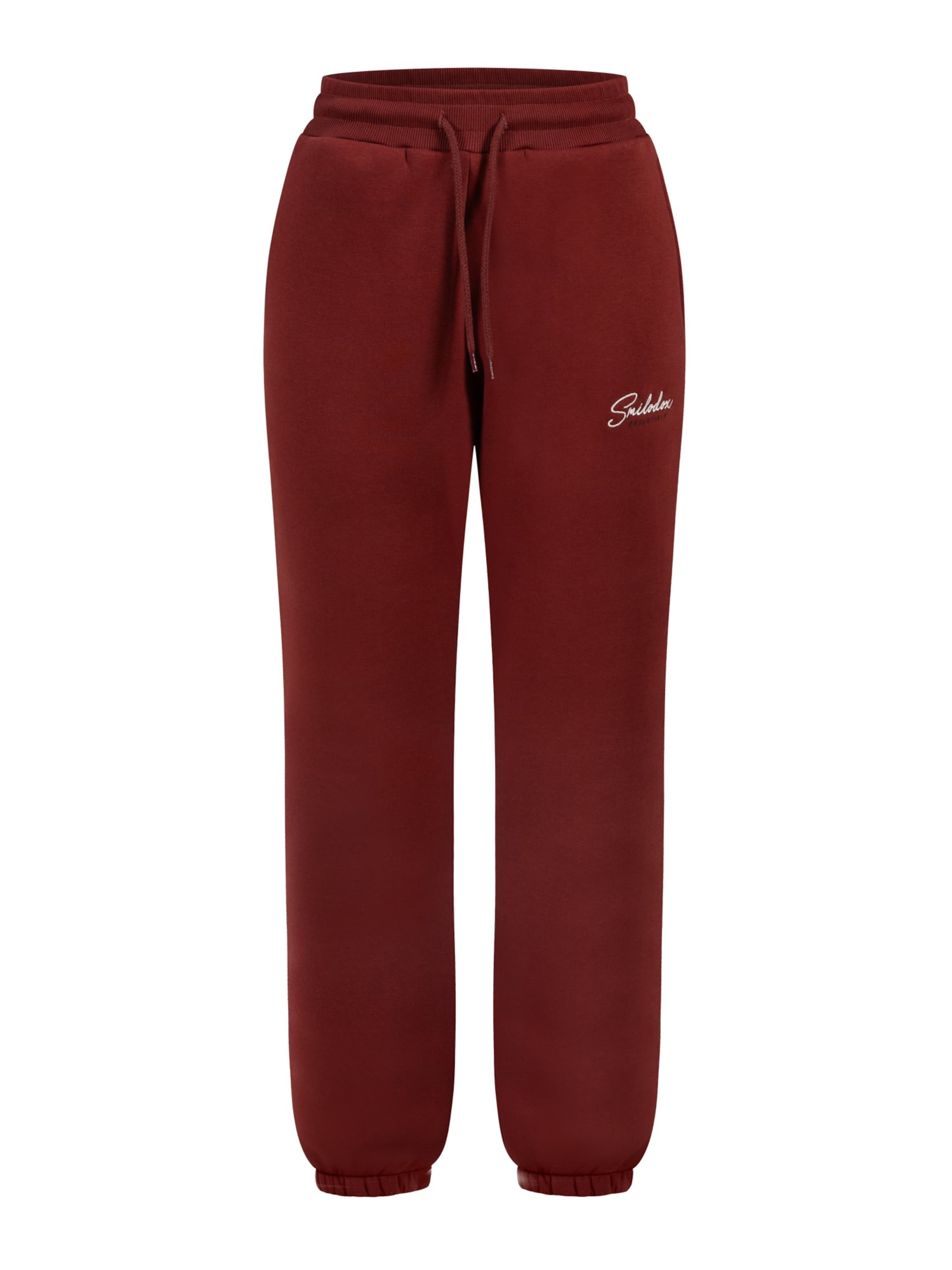 Smilodox Pants in Brown: front