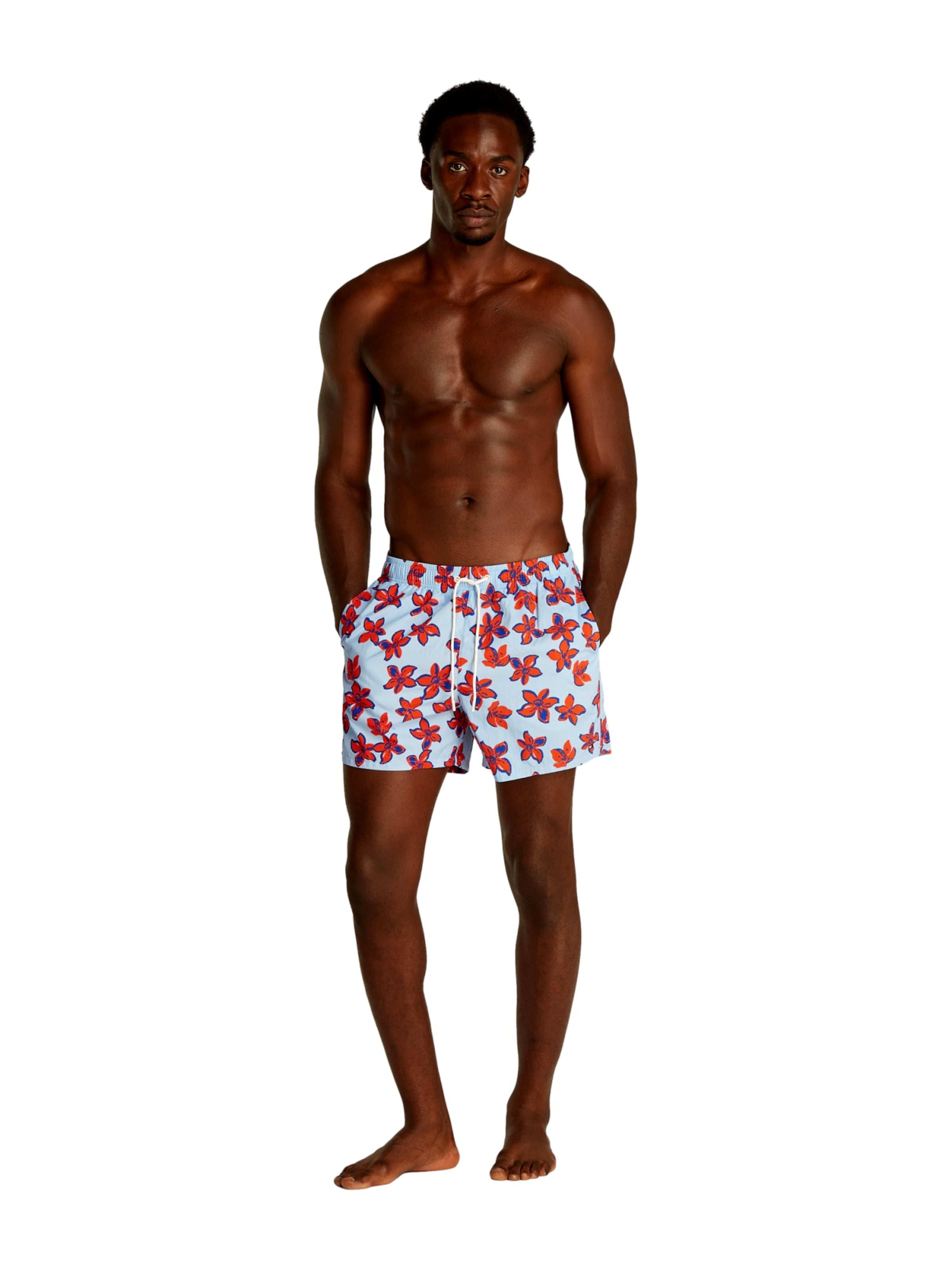 Shorts de bain TOMMY HILFIGER en mélange de couleurs