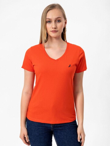 Moxx Paris - Camiseta en beige: frente
