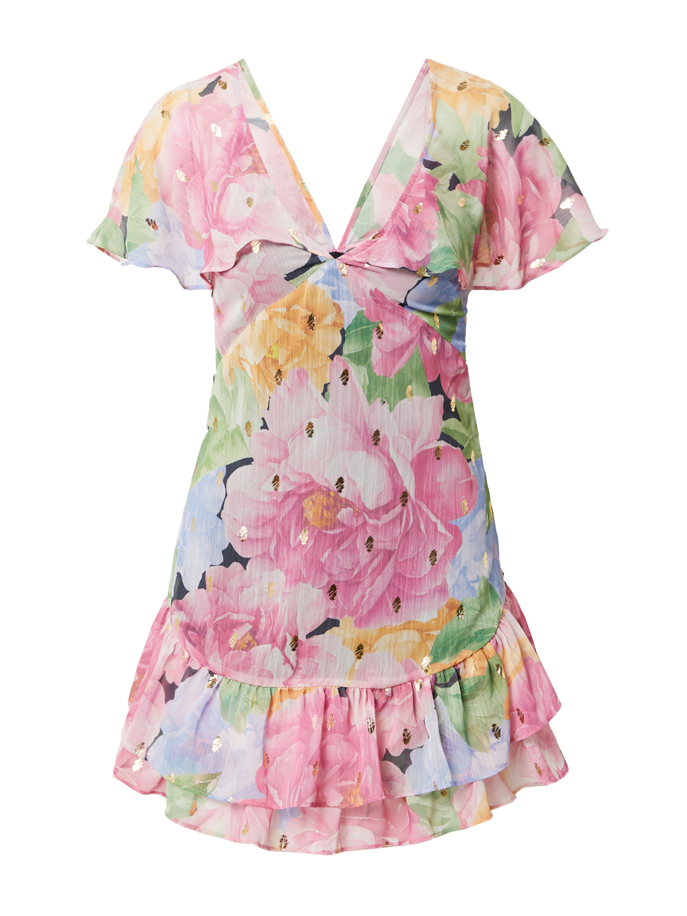 Nasty Gal Suvekleit, värv roosa: eest vaates