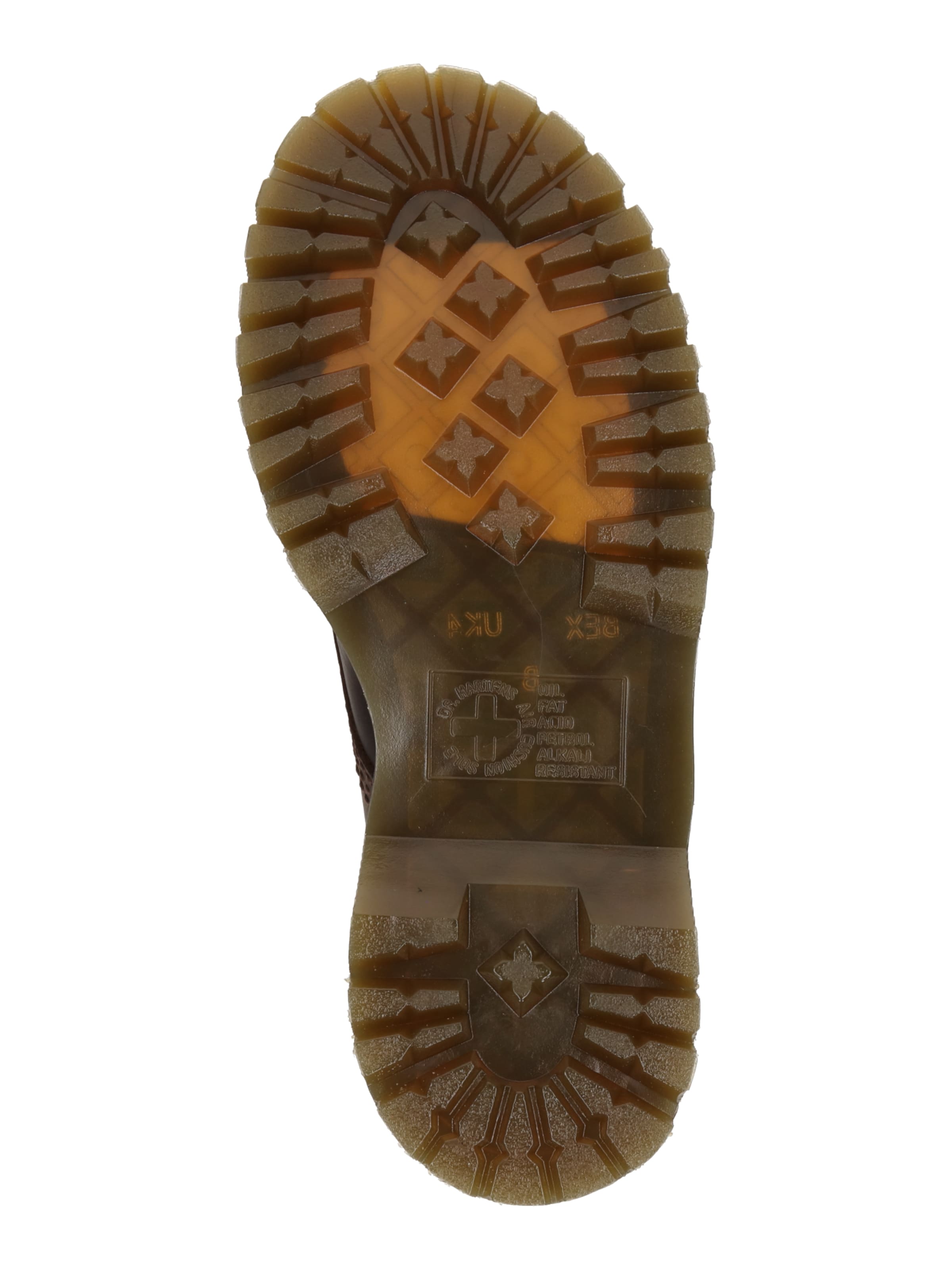 Dr. Martens Μπότες με κορδόνια 'Sinclair 8 Eye' σε καφέ