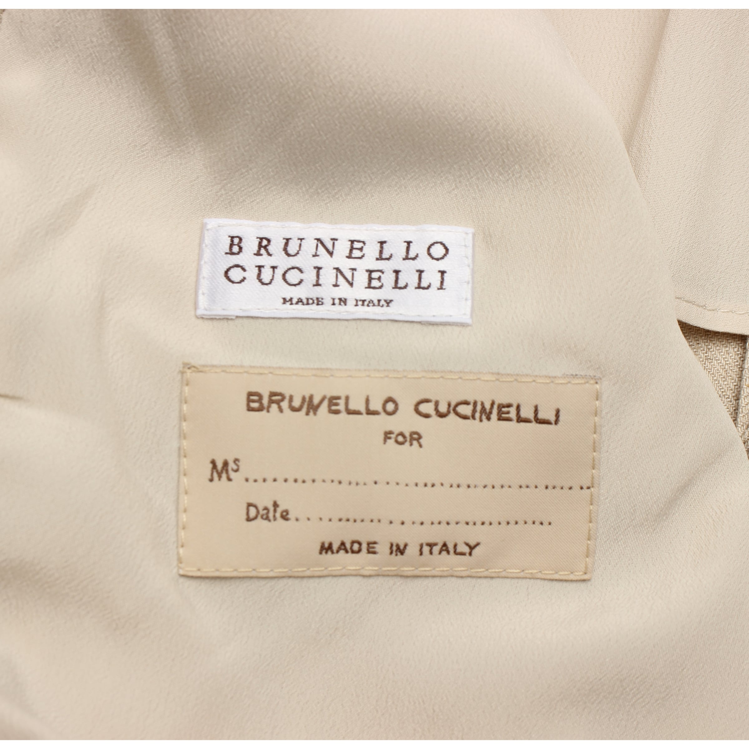 Brunello Cucinelli Blazer in L in White