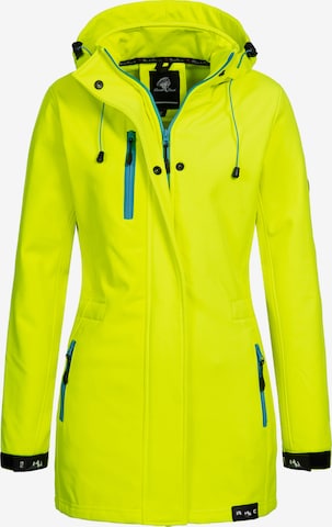 Rock Creek Outdoor Jacket in Yellow: front