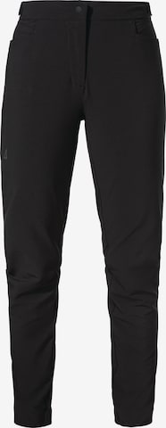 Regular Pantalon outdoor 'Kubena' Schöffel en noir : devant