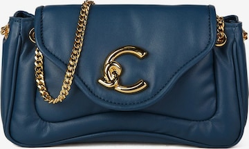 Coccinelle Handtasche 'Coccinelle C-Me Fluffy Handbag Puffy Smooth Leather' in Blau: Vorderseite