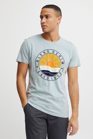 BLEND - Camisa 'Bammer' em azul: frente