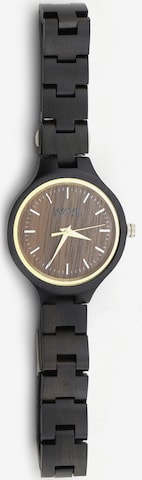 Wave Hawaii Analog Watch ' Ebenholz ' in Black