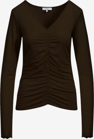 Coster Copenhagen - Top ' SOFIA ' en marrón: frente