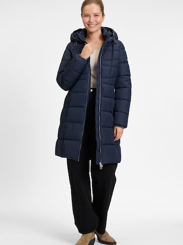 Covered Wintermantel 'Nika' in Blauw