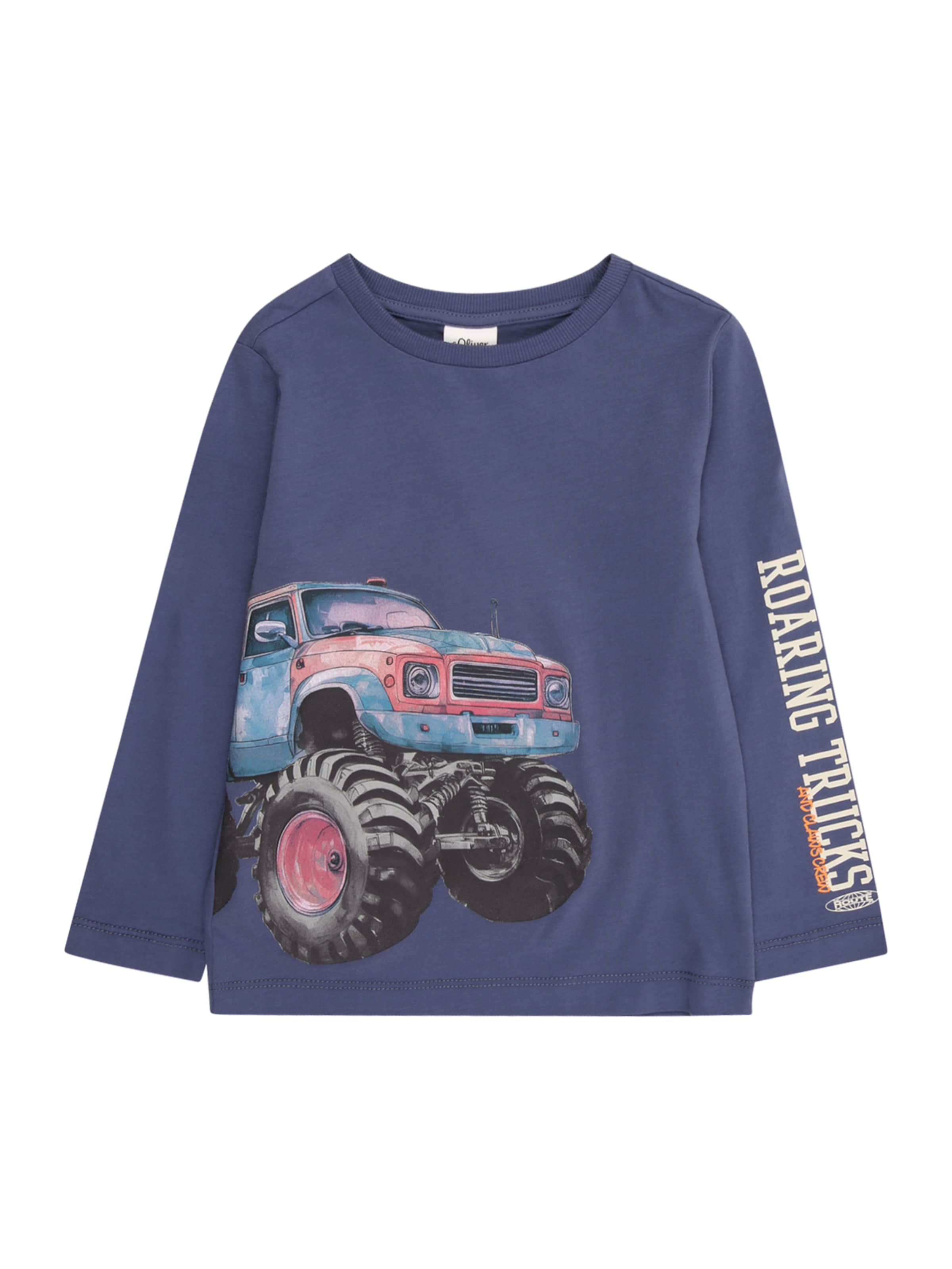 s.Oliver Tričko – modrá: přední strana