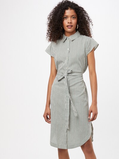 VERO MODA Košilové šaty 'ANNABELLE' - mátová / bílá, Model/ka