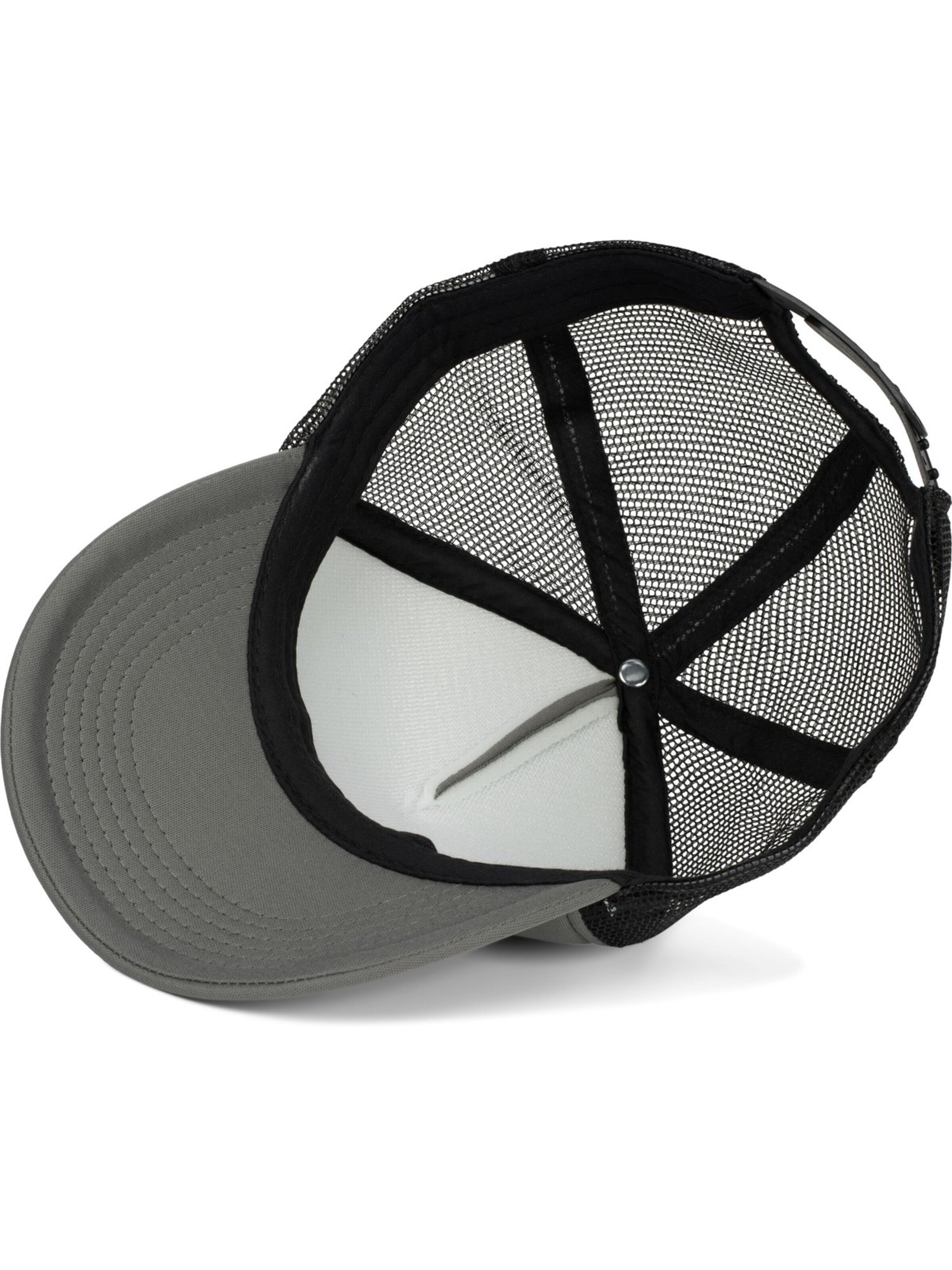 styleBREAKER Cap 'Trucker Cap 5-Panel Mesh' in Grey