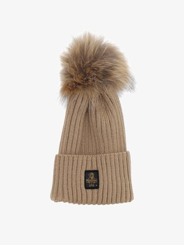 Refrigiwear Beanie 'SNOWFLAKE' in Beige: front