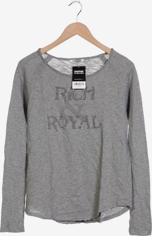 Rich & Royal Pullover M in Grau: predná strana