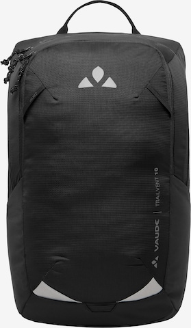 VAUDE Sportrucksack 'Trailvent 10' in Schwarz: Vorderseite