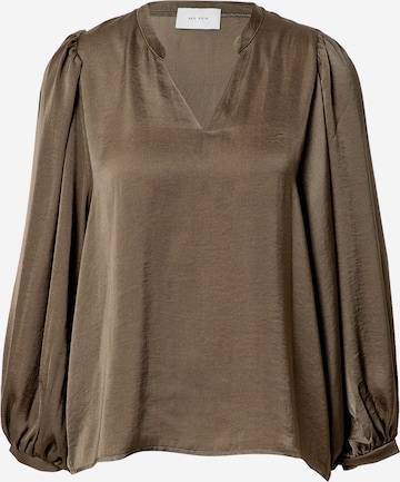 Neo Noir Blouse 'Solde' in Brown: front