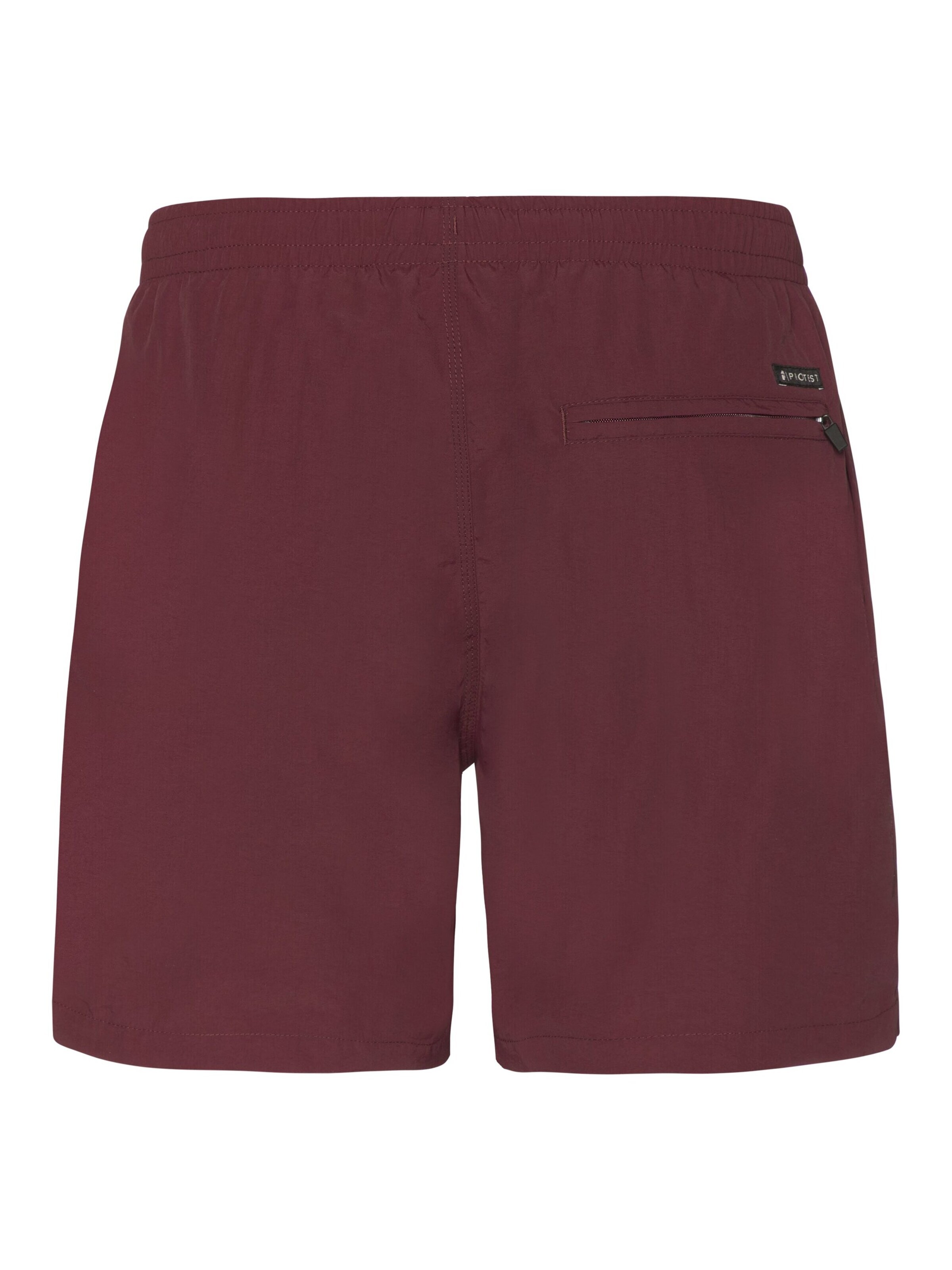 Shorts de bain 'Faster' PROTEST en rouge