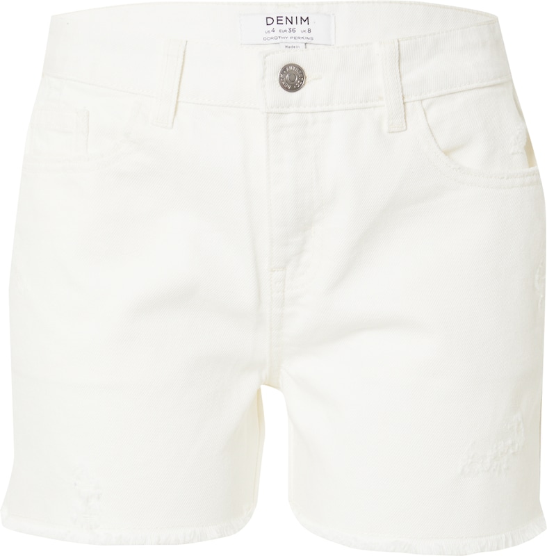 Dorothy Perkins Regular Shorts in Weiß