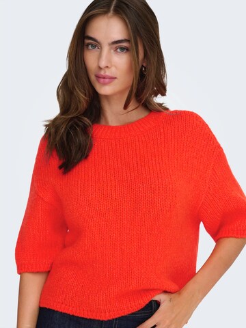 Pull-over 'JDYLINEA' JDY en orange