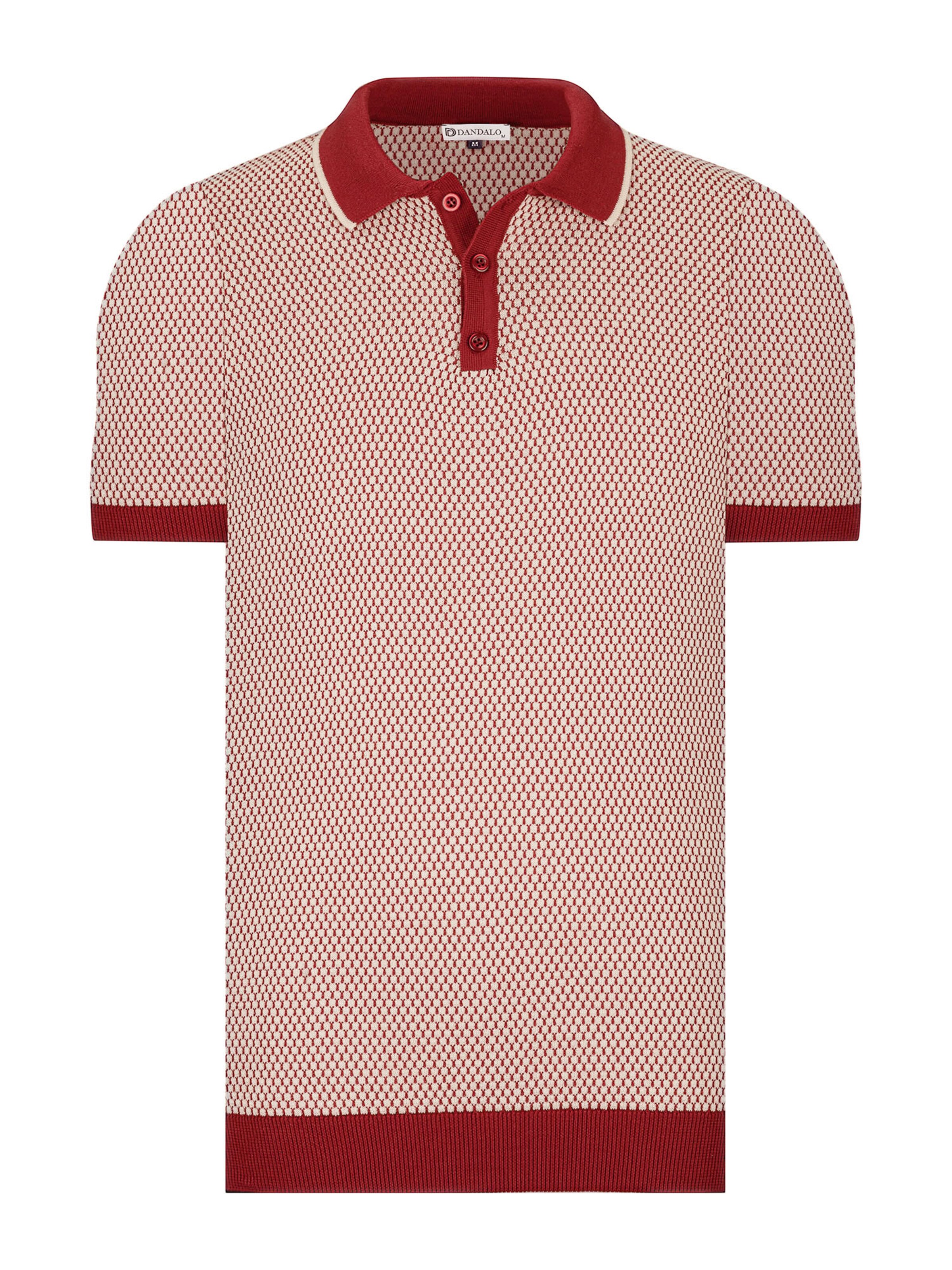 Dandalo - Camisa em vermelho: frente